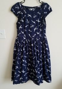 Midi Dress in Airplane